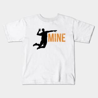 Mine funny t-shirt Kids T-Shirt